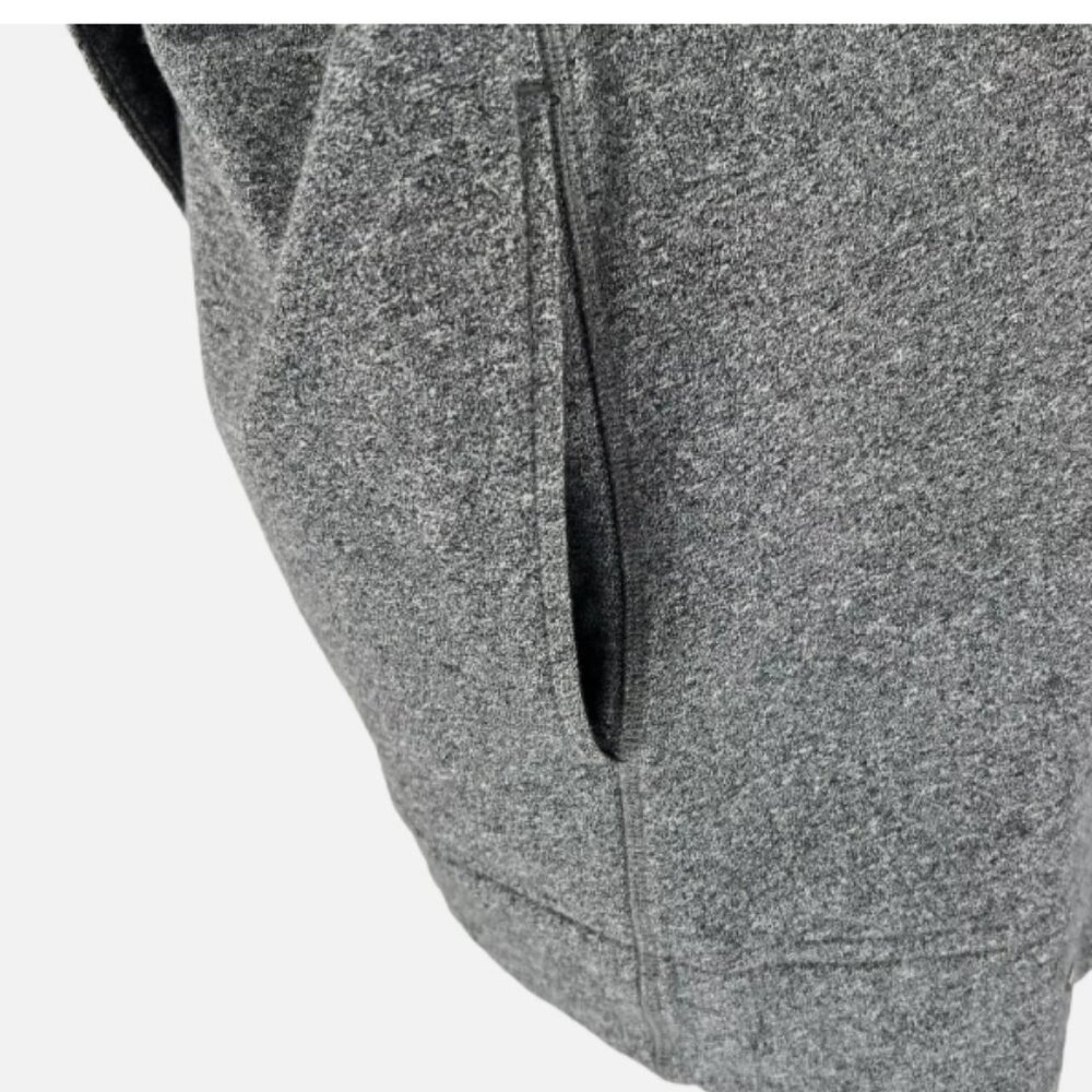 Lululemon That's A Wrap Gray Cowl Neck Long Sleeve Cardigan Sweater Cozy size 12 - Picture 5 of 7